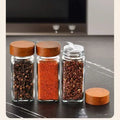 Hot Selling Glass Spice Jars/Bottles 4oz Empty Square Spice Containers