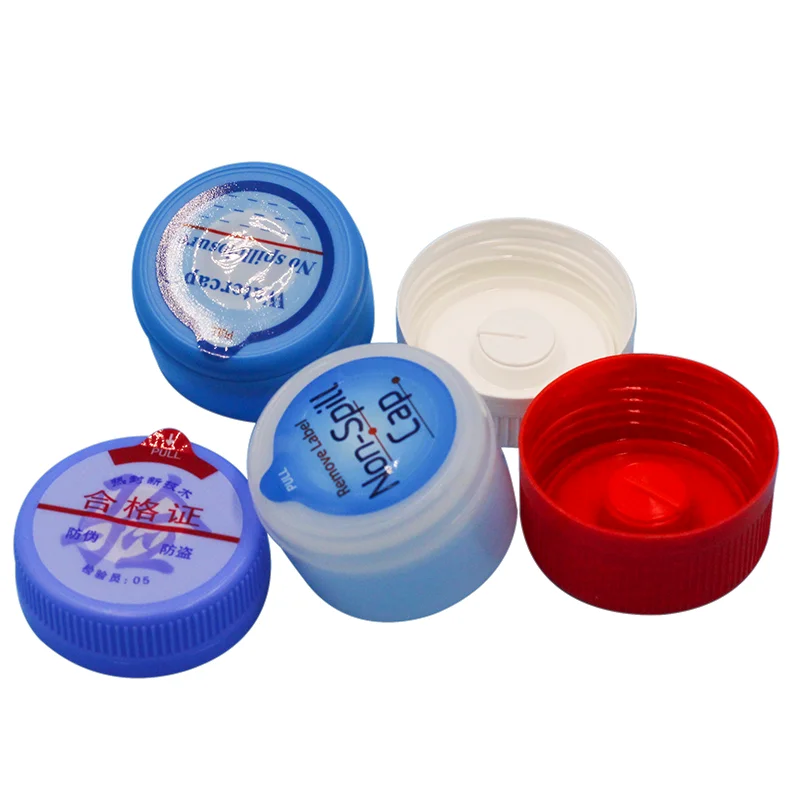 Factory Supply New 5 Gallon Water Bottle Cap  Threaded 55MM Plastic Cap Disposable Universal Cap Anti-spill