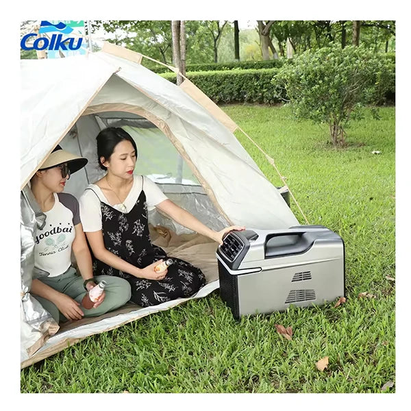 Colku Easy Carry 4000BTU Solar/Electric Mobile Car Air Conditioner Portable AC for Camping RV & Hotel Use
