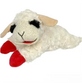 Hot Cross-Border Eco-friendly Durable Bone Sponge Pet Squeak Toys Loud Sounding Lamb Doll for Dogs Playing Training