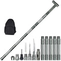 Wholesale Outdoor Cane Camping Walking Stick Safety Multi-Functional Hiking Adventure Survival Tool Trekking Pole