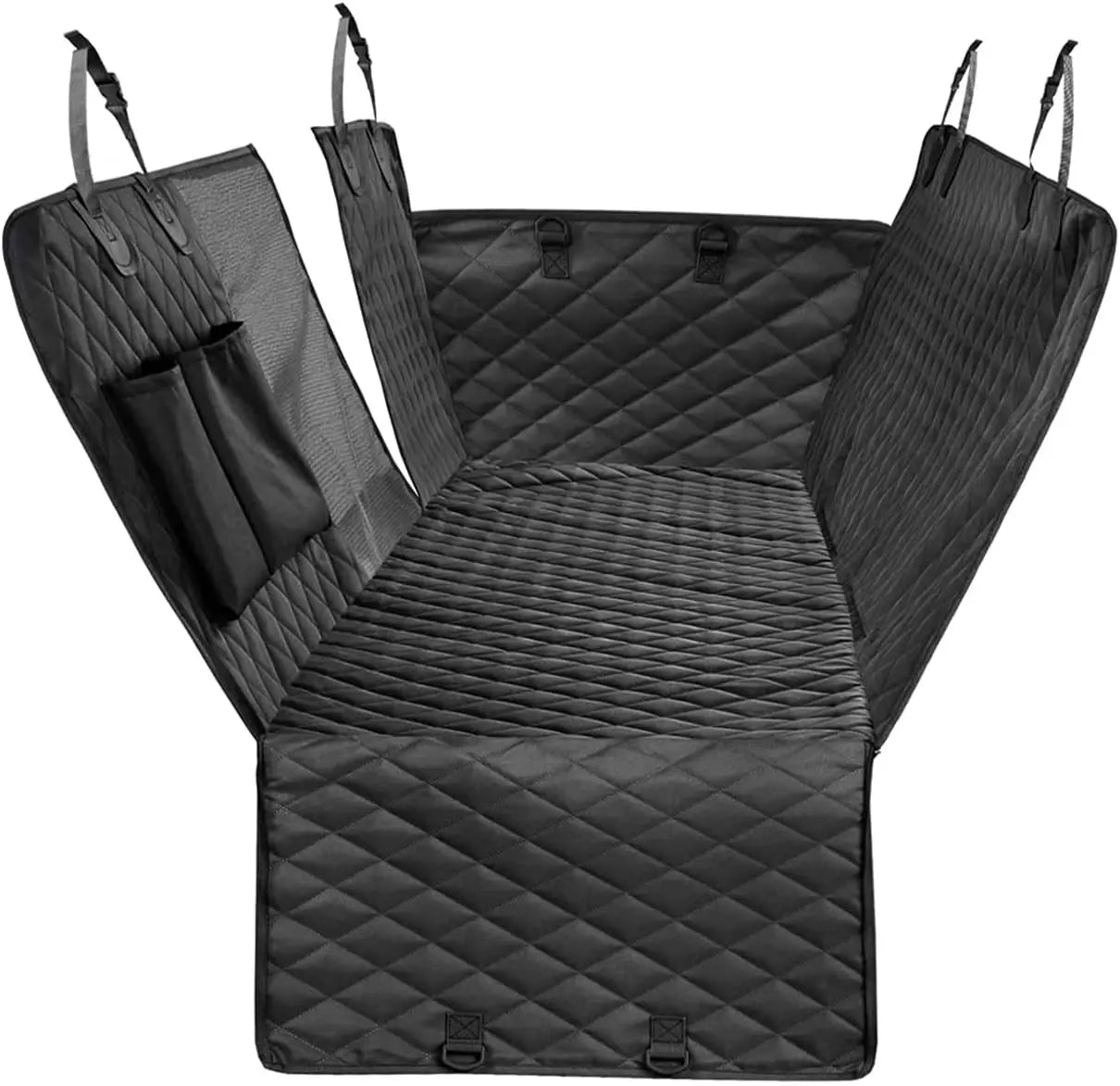 New Luxury Waterproof Car Pet Mat Pet Dog Car Trunk Cargo Liner Mat Protective Dog Car Seat Cover With Sides Seat Covers