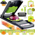 Wholesale Multifunctional Plastic Vegetable Fruit Cutter 16 1 Onion Slicer Dicer Spiralizer Shredder Hand Graters Manual