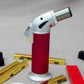 Lonten Wholesale Torch Lighter Gathering Flame Pack Flame Torch Can Be Refilled with Butane Gas Cigar Lighter 3 Flames Lighter