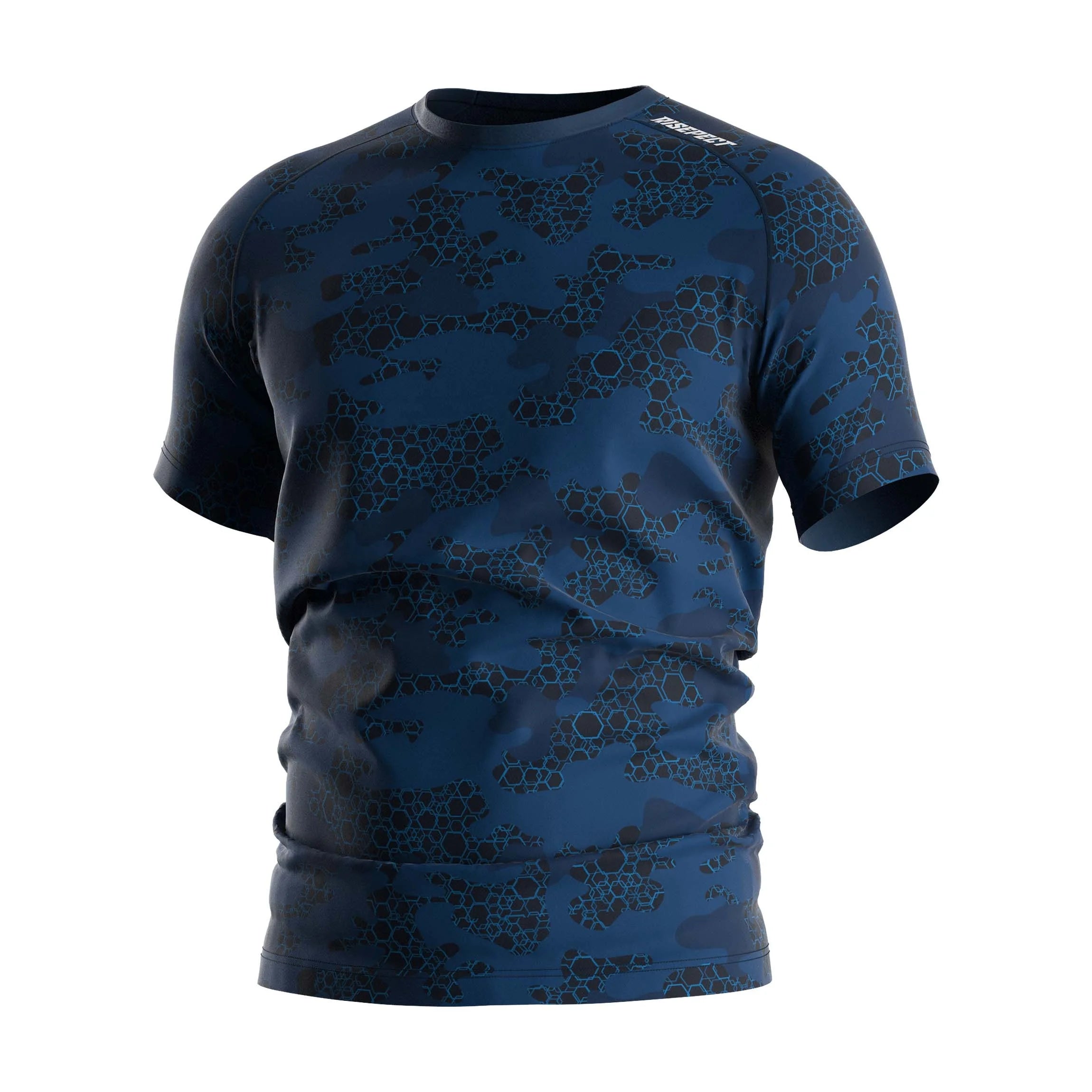 Compression Shirts Quick Dry Anti-odor Overlock Stitch Elastic and Brreable Fabric for Athleter Daily Training Wear