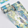 Custom 3D Gold Foil PET Tape Sticker Rolls Manufacturer for Journaling Ocean Theme Planner DIY