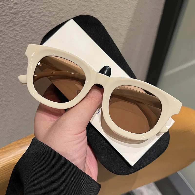 Cheap Wholesale square Eyeglasses Frames Classic Retro Fashion Sunglasses Women Men Custom logo Lunettes De Soleil