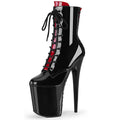 20cm High Heels Stiletto Boots for Pole Dancing Dinners Crossed Strappy Soles Ankle Boots 8 Inch Party Dresses Shoes Exotic