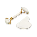 Guasha 2025 100% Natural Jade Roller Scraping Crystal Plate Gua Sha Facial Tool
