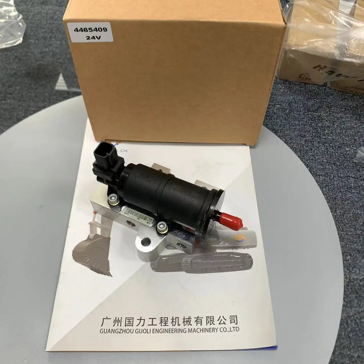 Construction Machinery Parts  24V Fuel Transfer Pump 446-5409 4465409 Fuel Pump for  C4.4 C6.6 C7.1 Engine