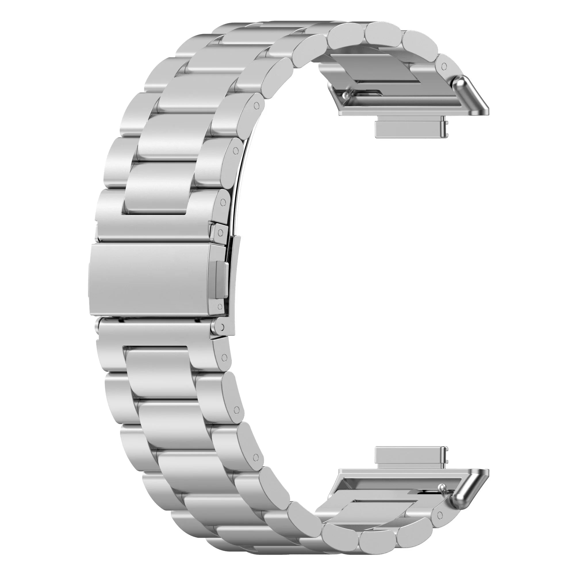 Eraysun Three Beads Stainless Steel Bands for Huawei Watch Fit 2 Solid High-quality Charm Watch Bands