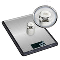 10kg5kg Ultra-thin Waterproof Stainless Steel Flat Food Scale Commercial Platform Scale Intelligent Baking Scale