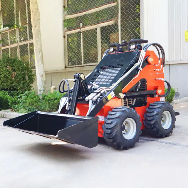 Factory Made Attachment High Efficiency Mini Skid Steer Loader Wheel Loaders Mini Skid Steer Loader for Sell