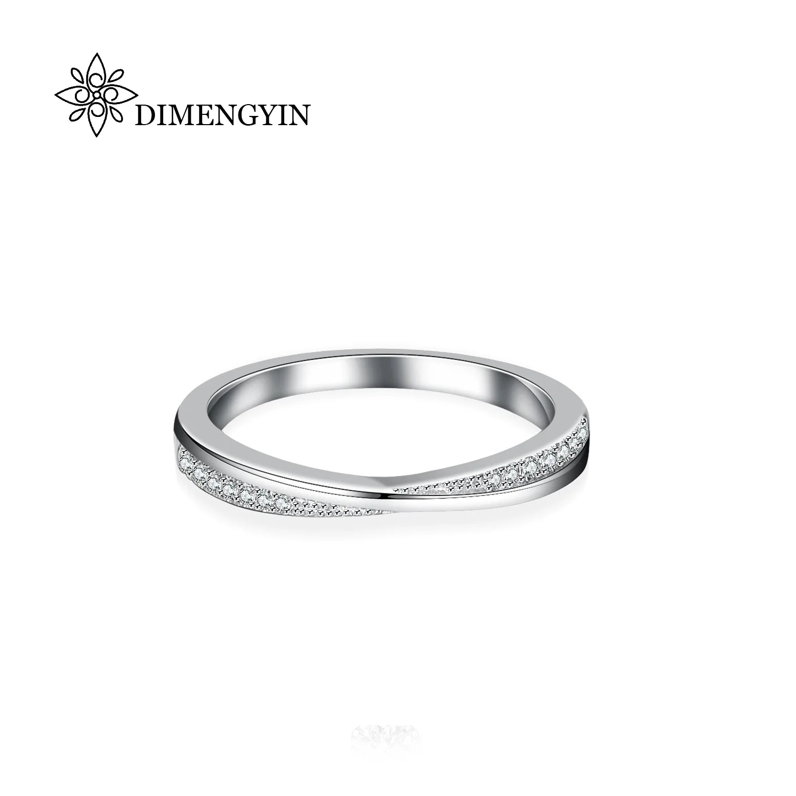 VVS1 D Eernity Moissanite Wedding Ring 925 Sterling Silver Custom Moissanite Engagement Ring for Women