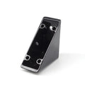 1166 China Manufacturer Die Casting  Silver and Black Matte Aluminum Bracket 40*80mm 40*80 40*40   2040  3060  4080 4590