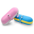 New Styles Boys Girls Hard Eye Glasses Sunglasses Case Blue Pink Cute Zipper Anti-Blue Light Blocking EVA Glass Cases Box