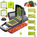 Hot 14 in 1 Hand Multifunctional  Veggie Onion Cutter Mandoline Fruits Slicer Potato Peeler Manual Vegetable Chopper