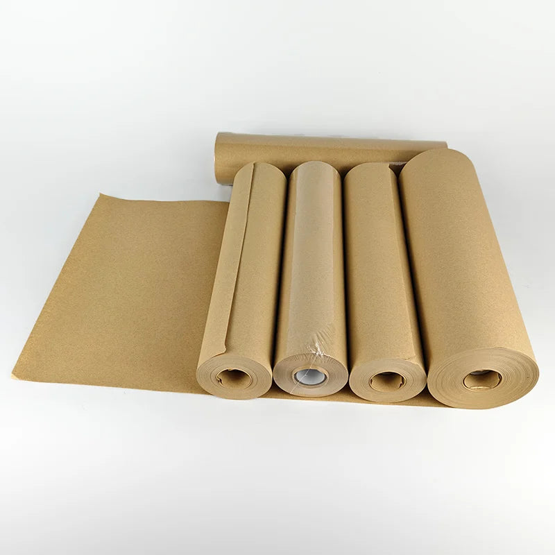Kraft Paper Wall Floor Covering Thin Auto Masking Paper for Automotive Painting Car Construction Surface Protection