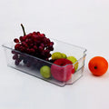 Rectangular PET Injection Plastic Storage Box for Fresh Food for Refrigerator Use-Various Shapes Frozen Egg Fruit Container