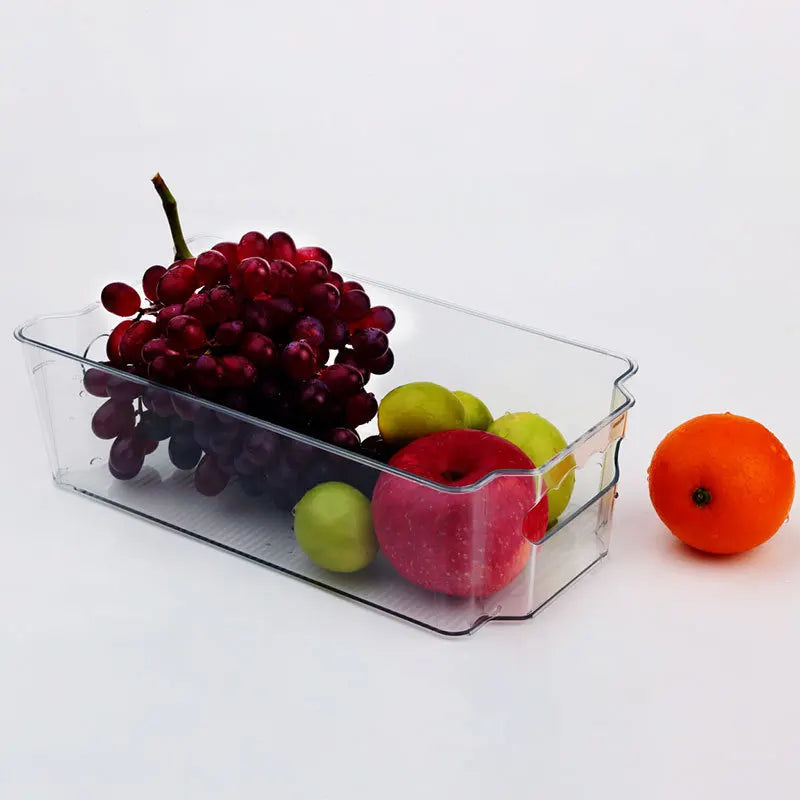 Rectangular PET Injection Plastic Storage Box for Fresh Food for Refrigerator Use-Various Shapes Frozen Egg Fruit Container