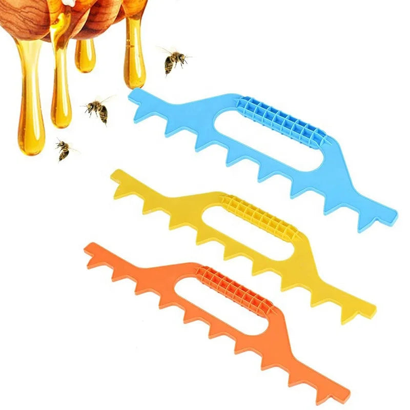New 1PC Bee Frame Spacing Tool Beehive Frame 9/8/7 Distance Measurement Rake PP Plastic 3 Months Warranty