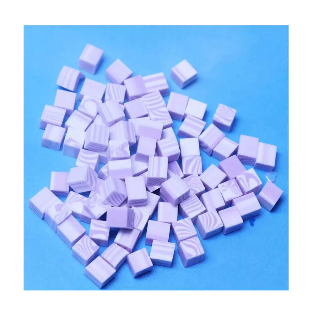 Hot Selling Polymer Clay Chocolate Cube Sprinkle Cute Slice for Crafts Making Phone Decor DIY Scrapbooking