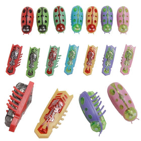 Pet Electronic Insects Toys for Cats and Dogs-Eco-Friendly Plastic Playing Micro-nano Design