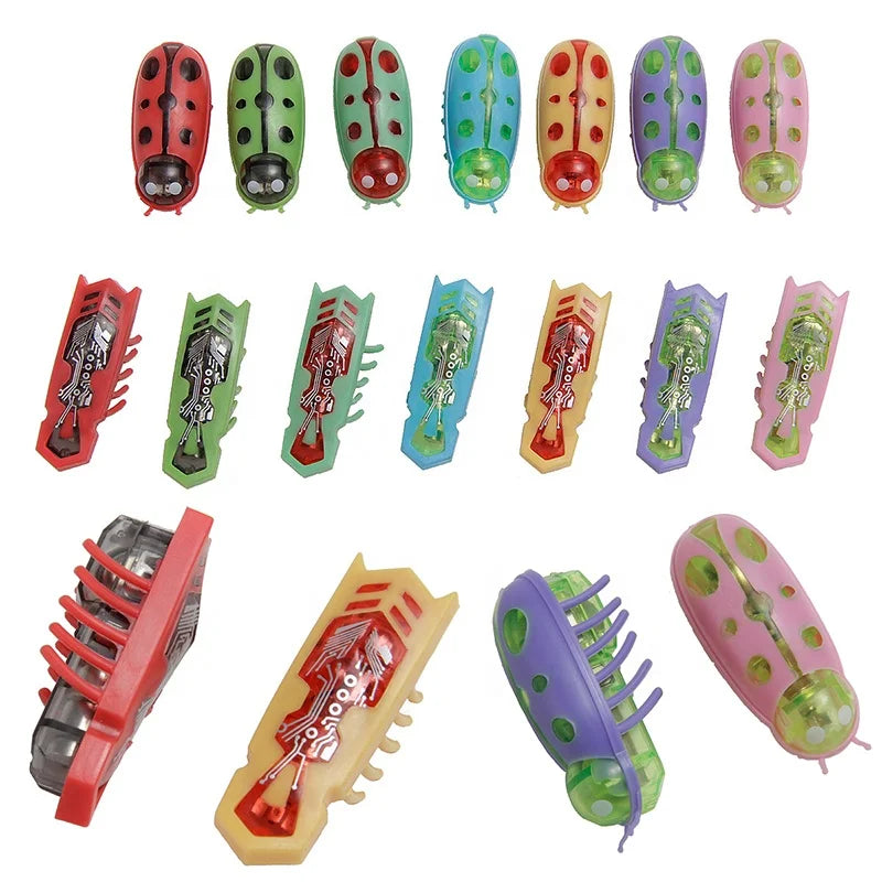 Pet Electronic Insects Toys for Cats and Dogs-Eco-Friendly Plastic Playing Micro-nano Design