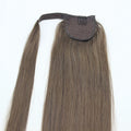 Raw Peruvian Human Hair Ponytail Extensions Natural Wrap Around Drawstring Design