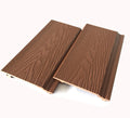 3D Depp Embossed UV-resistant Wpc Wall Panel Outdoor Decoration Exterior Composite Wpc Wall Cladding