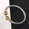 New Fashion Stainless Steel  Personality C Shape Design Hawaiian Shell Pearl s Women Jewelry
