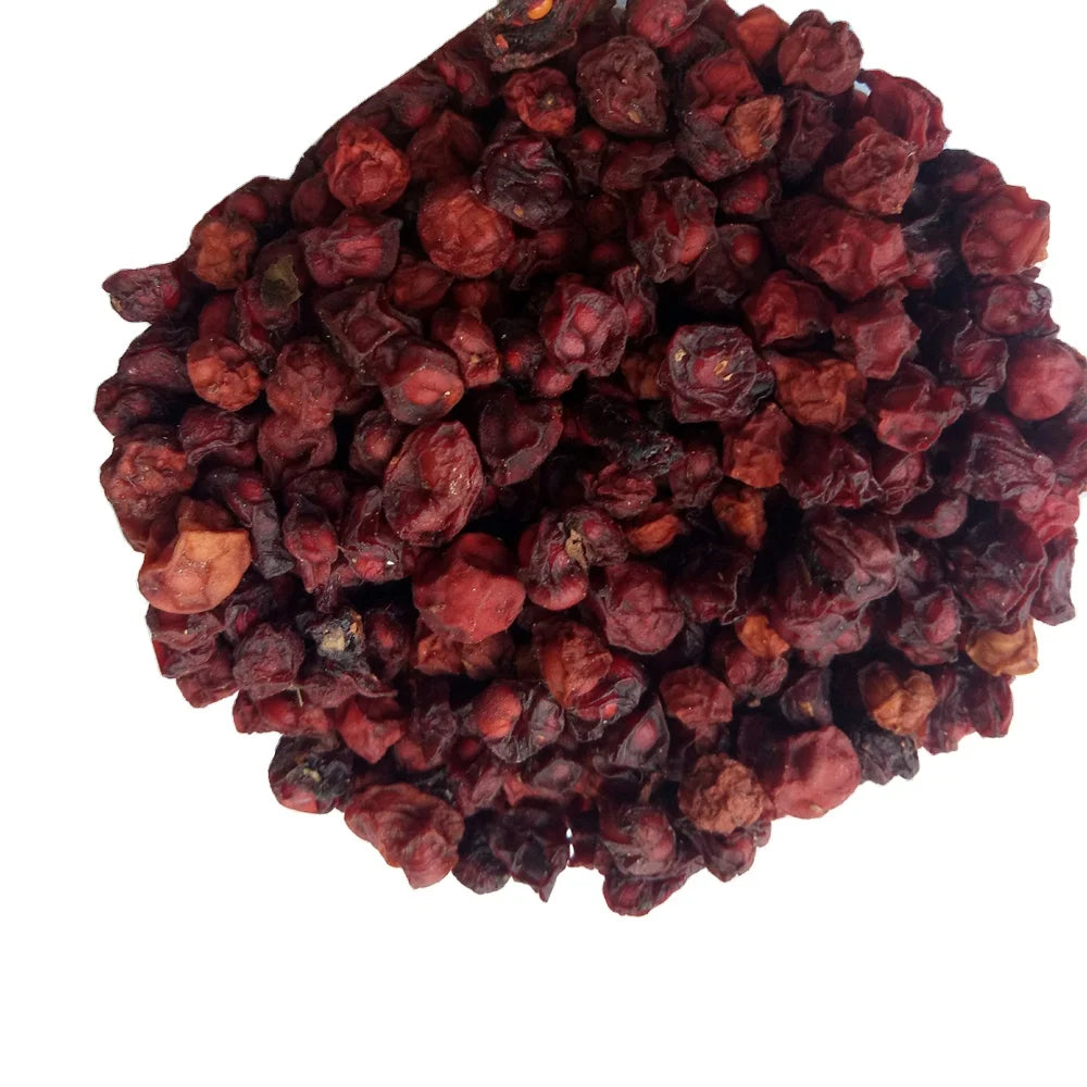 Wu Wei Zi Five-flavor-fruit True Dried Schisandra Chinensis Fruit Tea Schisandra Berry for Herb