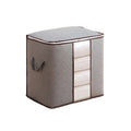 Large-Capacity Non-Woven Folding Storage Bags for Clothes Blankets and Quilts PVC Set for Bedding Use