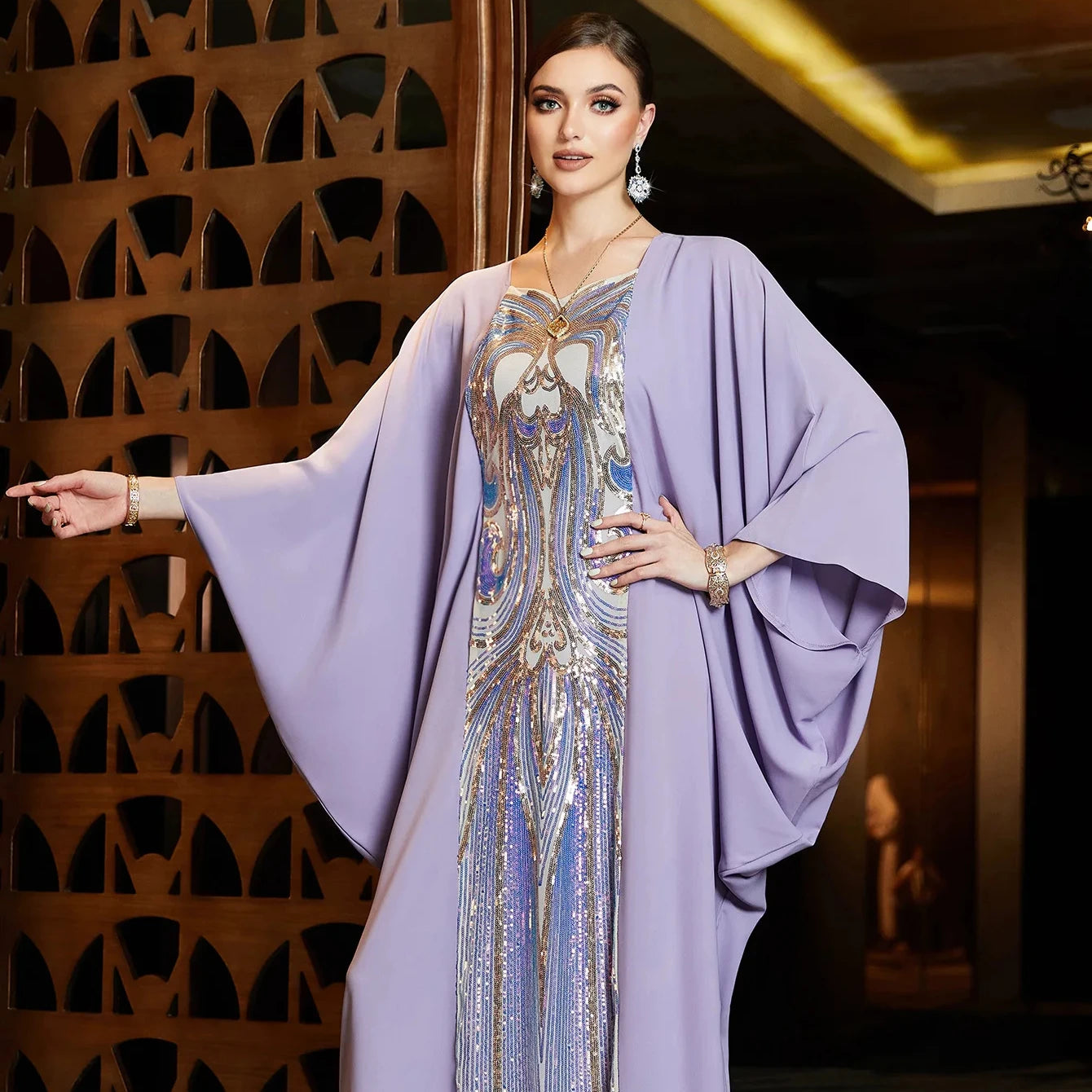 Arabic Jalabiya Kaftan 3102 Abaya Turquie Islam Djellaba Islamic Dubai Abaya
