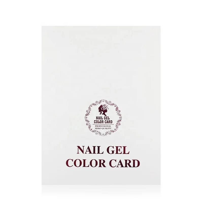 Factory Direct Sale 120/216 Colors Nail Display Book Nail Gel Polish Color Chart Board Available to Customize Private Logo