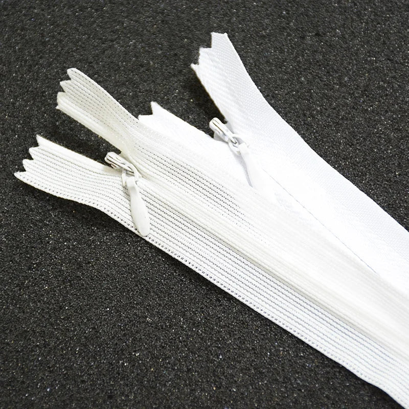 Factory Price NO.3 Close-end Lace Tape Invisible Zippers for Women Dress and Bags Home Textile Bag Shoe Garment 100% QC Pass GCC