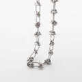 Chris April Fashion Jewelry in Stock PVD Gold Plated 316L Stainless Steel Thorns Heavy Thick Chain Necklace