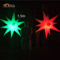 Giant 1.5m LED Inflatable Star with RGB Lights & Remote Control for Nightclub Advertising Balloon Decor Outdoor Events