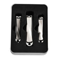 Manufacturer Professional Stainless Steel Straight Edge Nail Cutter Clippers With Nail File