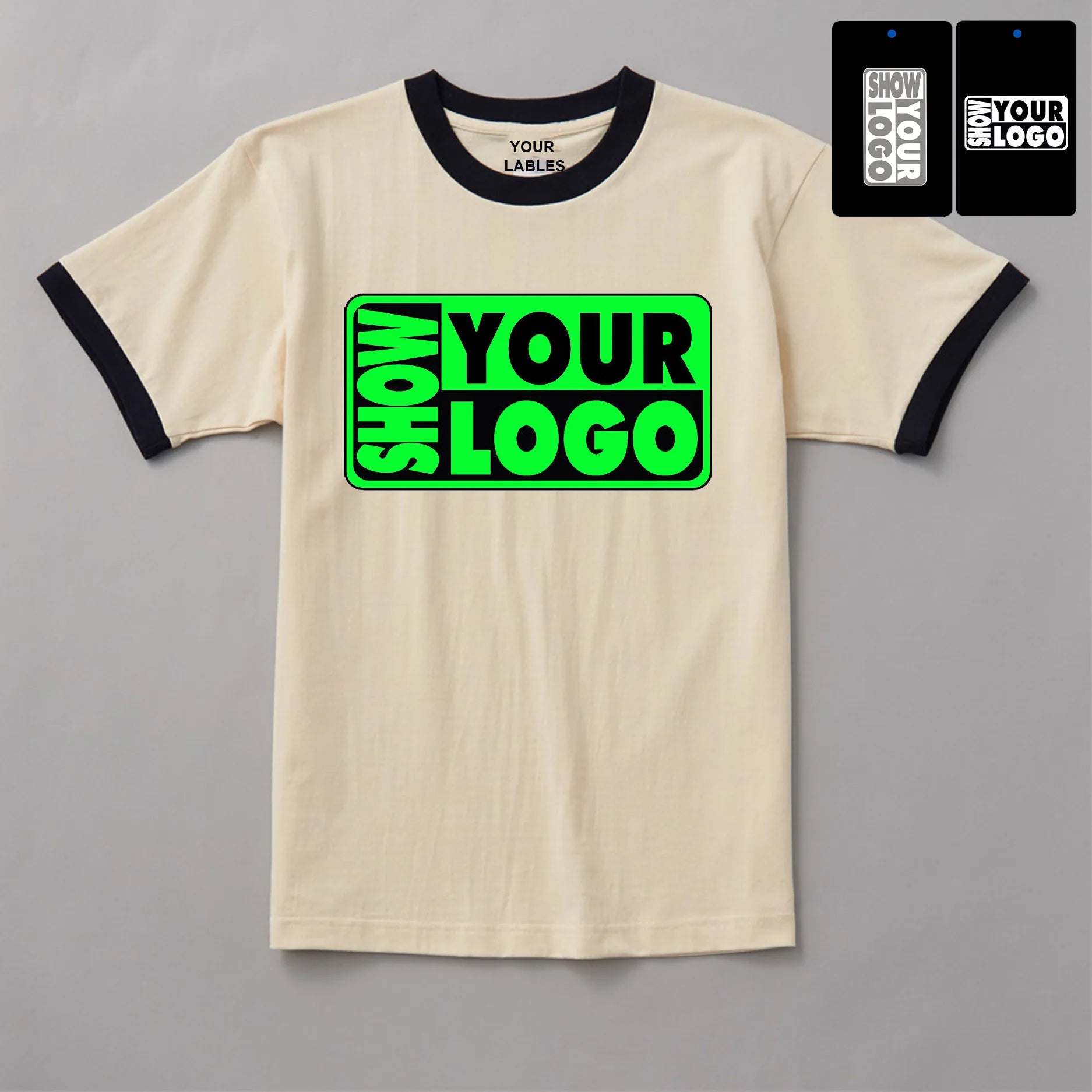Boys' Blank 230gsm Cotton Short Sleeve T-Shirts-Silk Screen Printed O-Neck Collar Eco-Friendly Anti-Pilling Free Custom Labels
