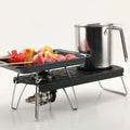 Hot Selling Steel Camping Stove Mini Table One-piece Structure No Wind Shield for MC001 Gas Burners Manual Ignition Outdoor Use