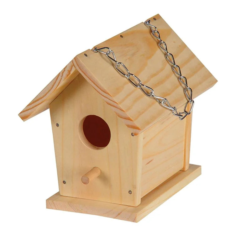 Wooden Cedar Bird House Bird Nest Box Wooden Birdhouse Cages