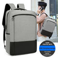 Free Sample New Custom Logo15.6 Inch Men's Office USB Large Laptop Backpack Travel Business School Bagpack