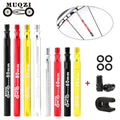 MUQZI MTB Road Folding Bicycle Tubeless Presta Valve Extension Extender Kit With Valve Key and Caps 60mm 80mm Valve Extender