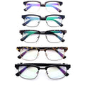 Mixed Colors High Quality Eyewear square Glasses Frame Spectacles Optical Eyeglasses Frames for Women Men