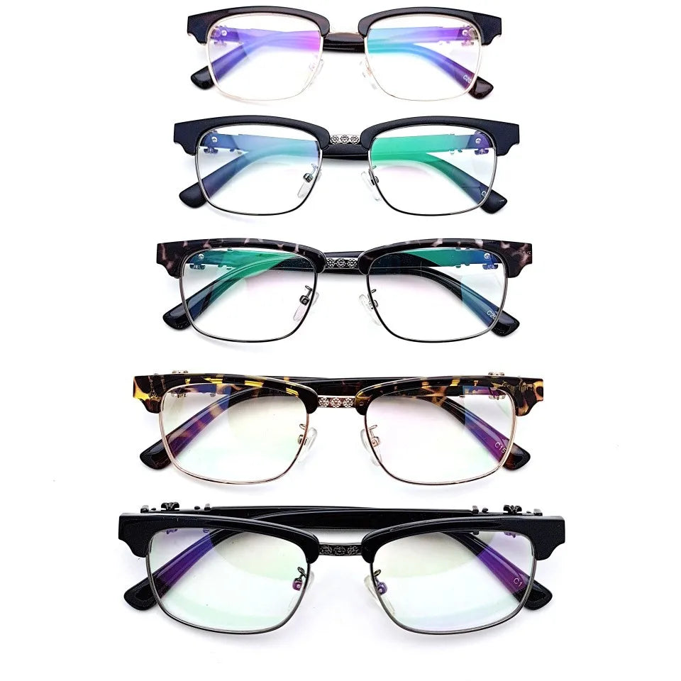 Mixed Colors High Quality Eyewear square Glasses Frame Spectacles Optical Eyeglasses Frames for Women Men
