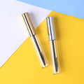 Small MOQ 100pcs in Stock 10ml Plastic Transparent Gold Silver Screw Lid Mascara & Lipstick Tube for False Eyelashes