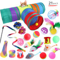 Wholesale Eco-Friendly Modern Multi Combination Interactive Cat Toys with Feather Design
