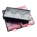Empty Eyelashes Paper Boxes With Window Eyelashes Box Packaging Eyelash Boxes Custom Logo Packaging