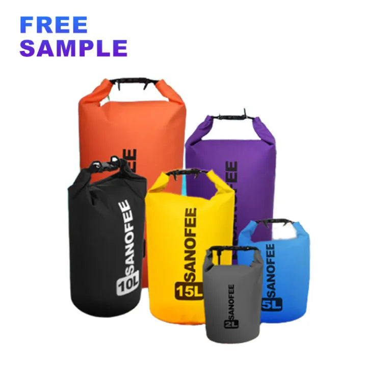 Outdoor Wholesale Ocean Pack  2L 3L 5L 10L 15L 20L 30L PVC Tarpaulin Waterproof Dry Bag Waterproof Backpack